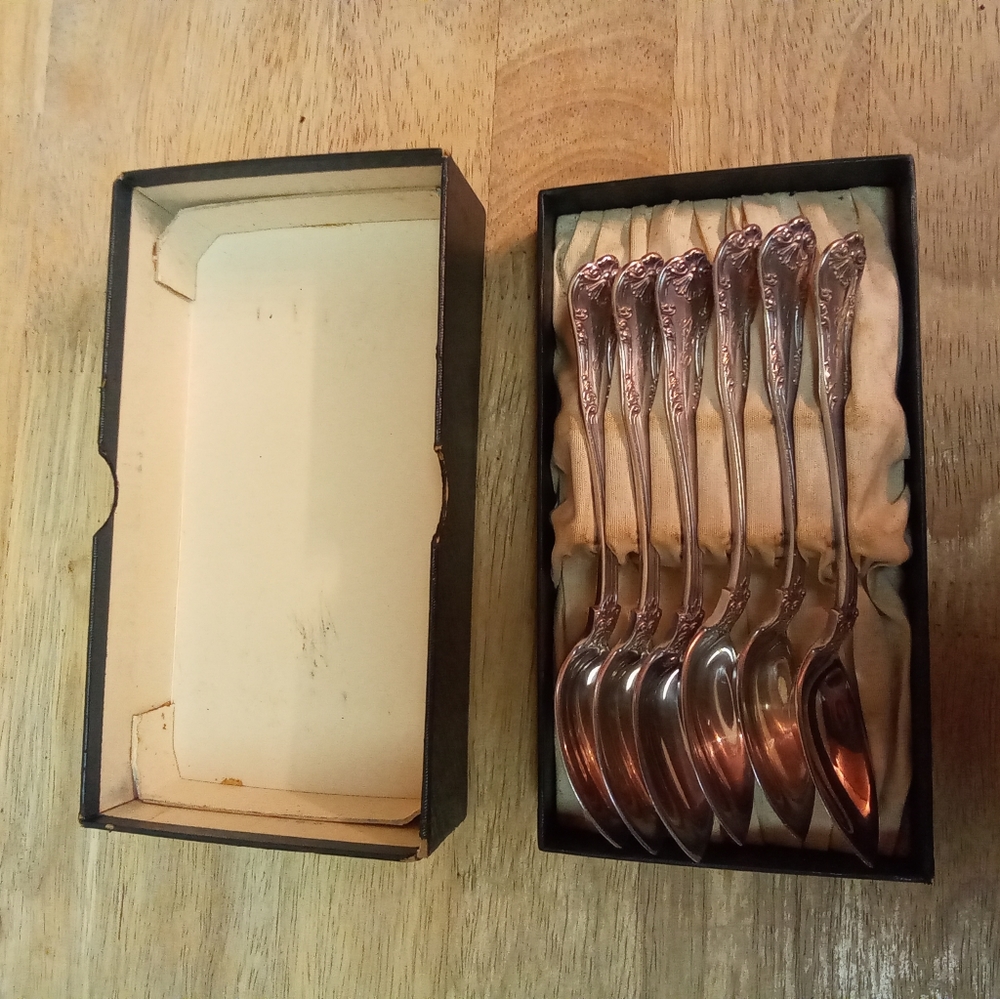 Antique Gorham EP Silver Spoons